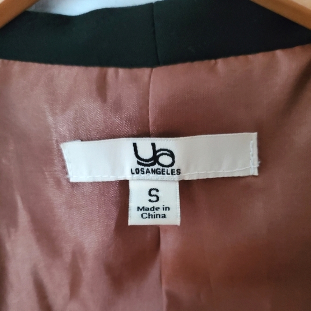 Ya Los Angeles Tan Blazer with Black Trim (Small) - Picture 5 of 6